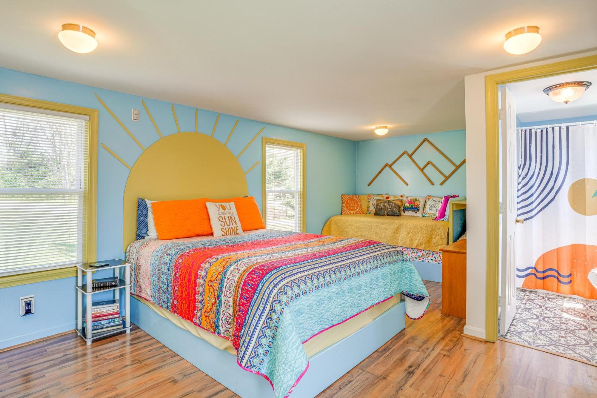 Waterfront Virginia Retreat With Canoe, Pets Welcome Rileyville Bagian luar foto