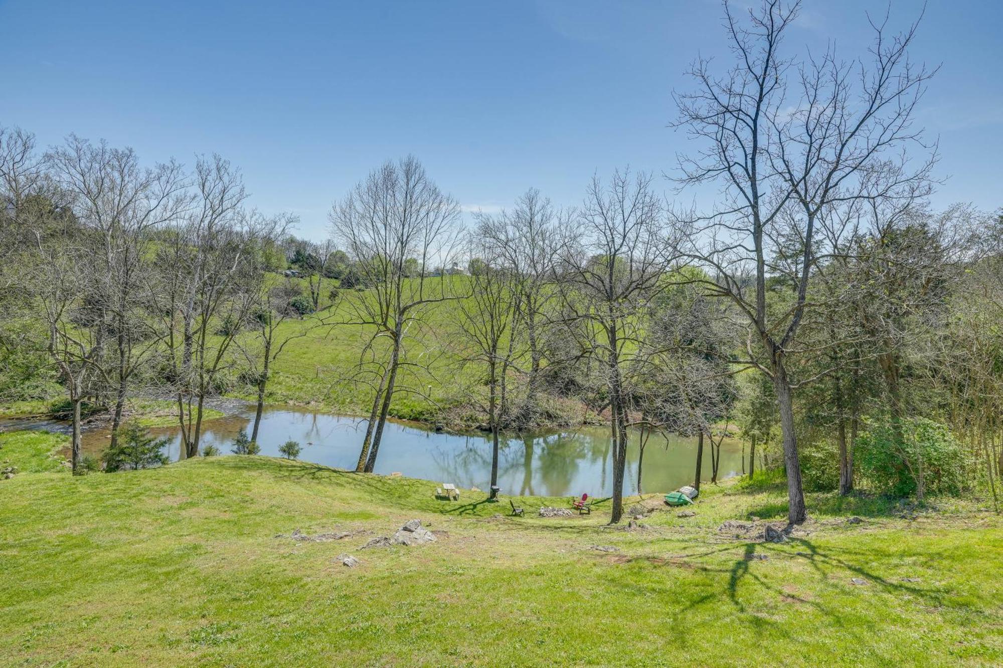 Waterfront Virginia Retreat With Canoe, Pets Welcome Rileyville Bagian luar foto